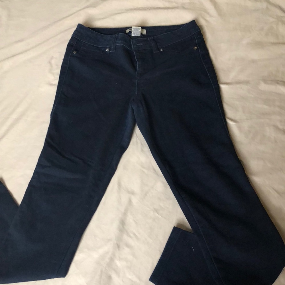 Navy blue jeggings